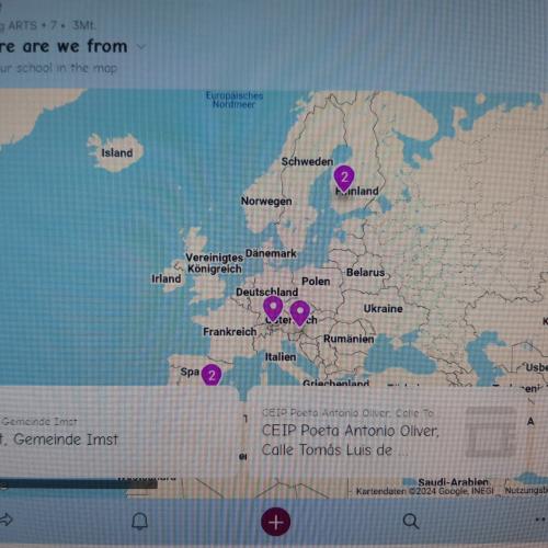 eTwinning Kunstprojekt