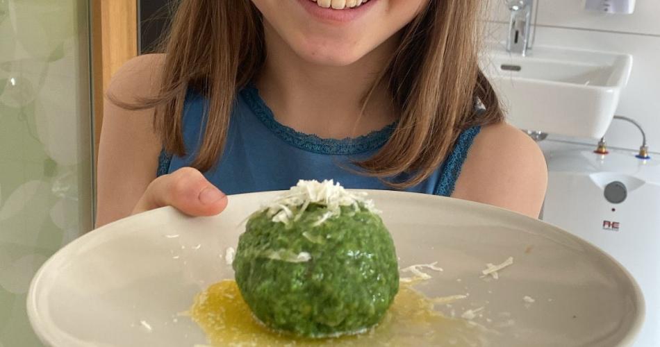 Spinatknödel 1